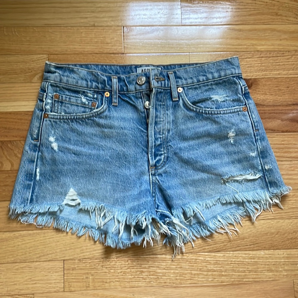 AGOLDE Parker Vintage Cutoff Shorts in Swapmeet Size 25